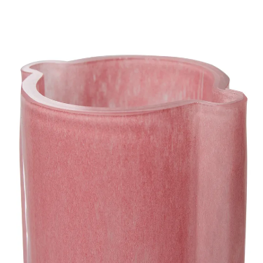 HK living - Glas vas Flamingo Pink