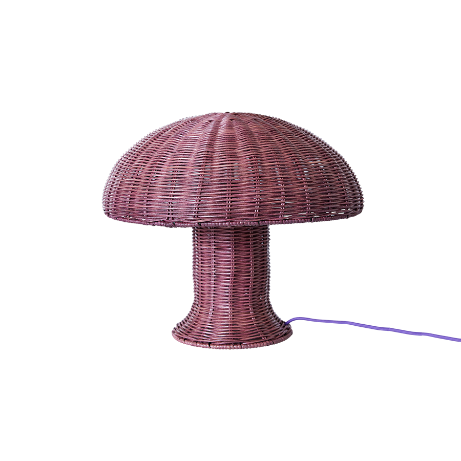 hk living Rattan table lamp