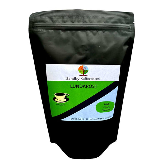 Sandby kafferosteri - Lundarost kaffebönor 500g