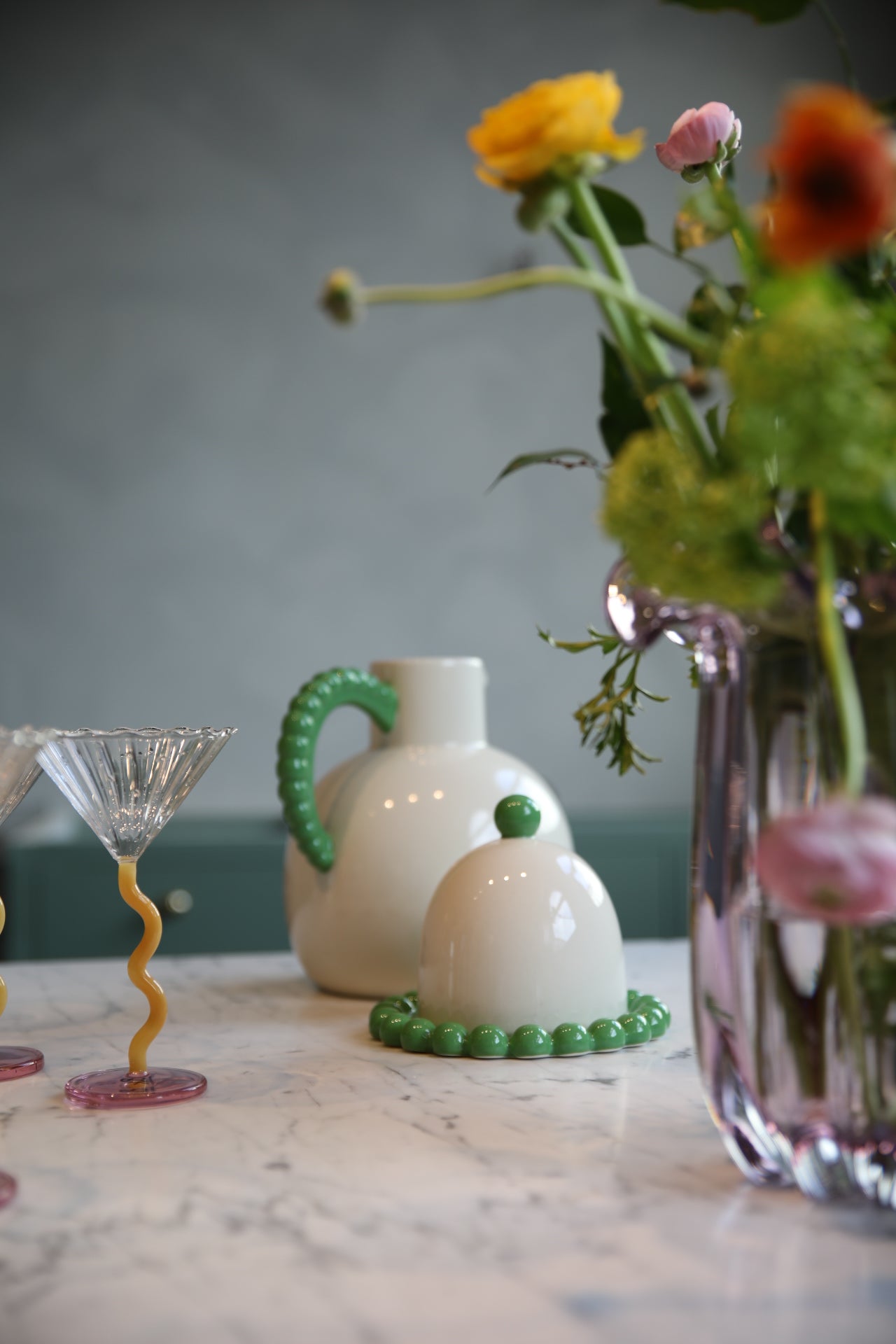 &klevering PERLE JUG GREEN