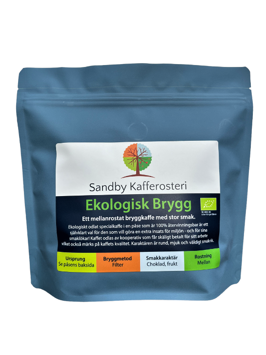 Sandby kafferosteri - Ekologisk brygg bönor 500g